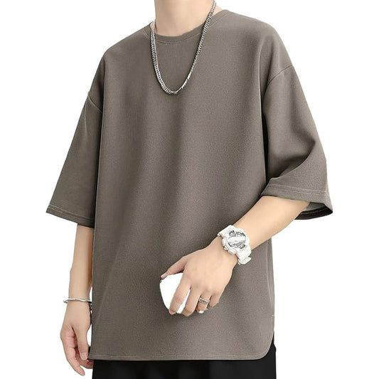 メンズ 夏服 tシャツ メンズ 半袖 五分袖
